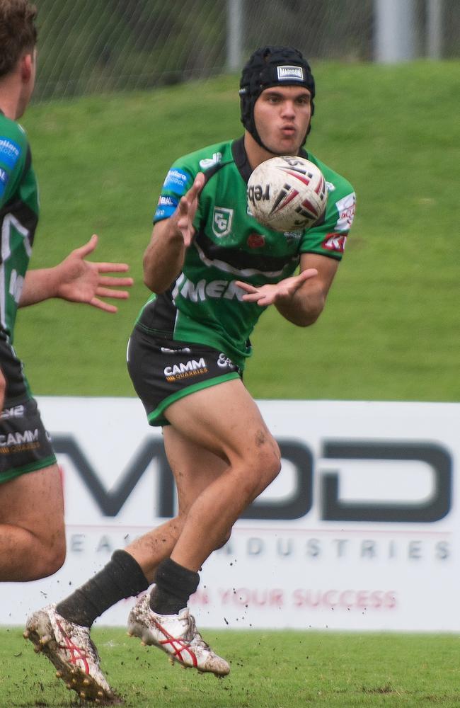 Lincoln Baker Mackay Cutters vs Townsville Blackhawks Cyril Connell Saturday 22 February 2025 Picture: Michaela Harlow