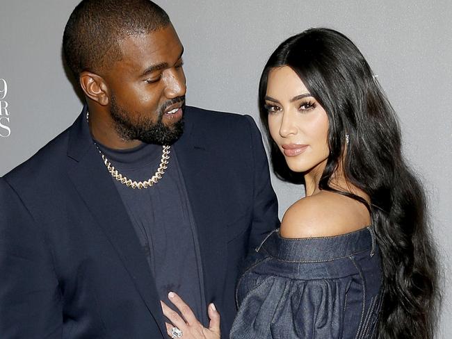 NEW YORK, NEW YORK - NOVEMBER 06: Kanye West and Kim Kardashian West attend the WSJ. Magazine 2019 Innovator Awards sponsored by Harry Winston and RÃ©my Martinat MOMA on November 06, 2019 in New York City. (Photo by Lars Niki/Getty Images for WSJ. Magazine Innovators Awards )