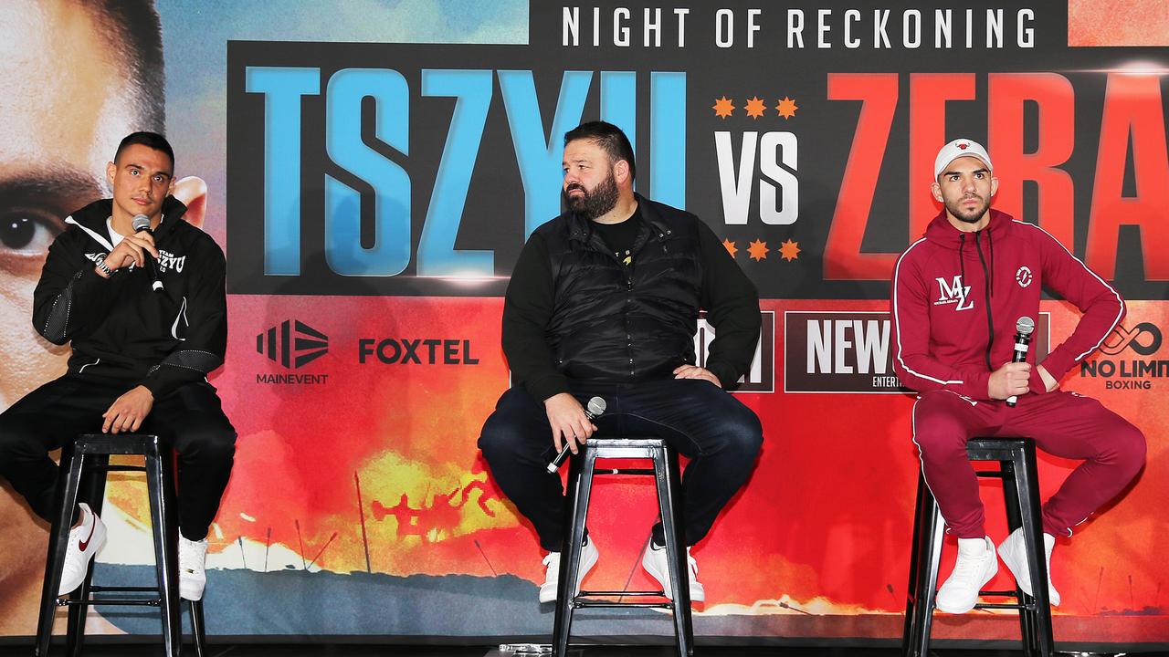 Michael Zerafa isn't impressed with the Tszyu camp.