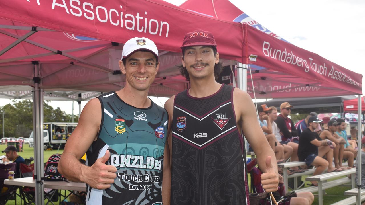 Blake Hornbrook and Cameron Feary from the Queensland Multis.