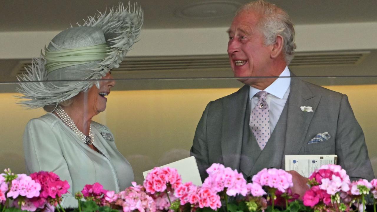 King Charles was emotional following the win which he celebrated with Queen Camilla. Picture: Justin Tallis / AFP