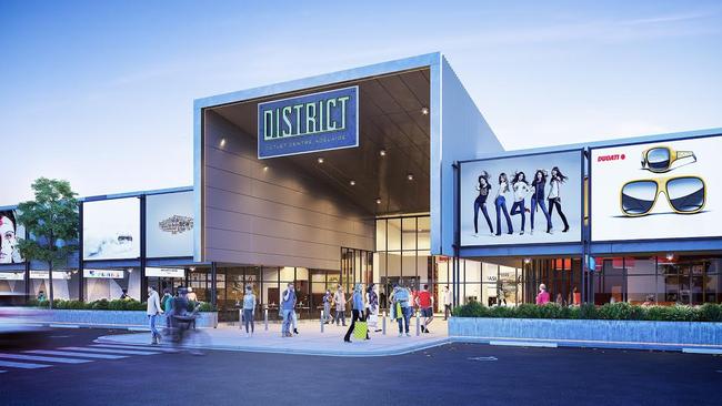 The outlet centre planned for Parafield Airport. Image: Supplied