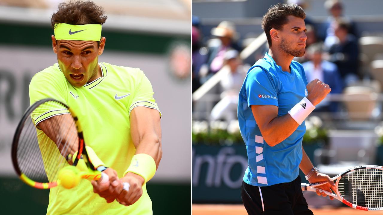 French Open final Rafael Nadal vs Dominic Thiem, start time in Australia, how to watch