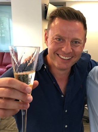 Cheers to number one … Ben Fordham.