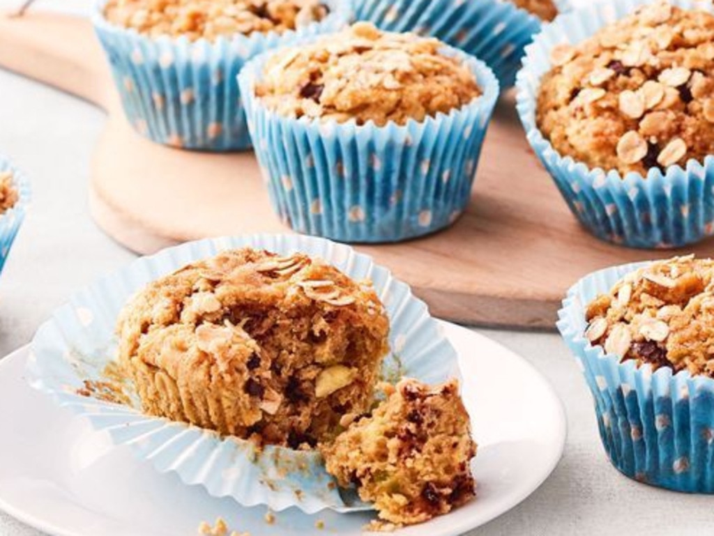 Avocado and oat muffins.