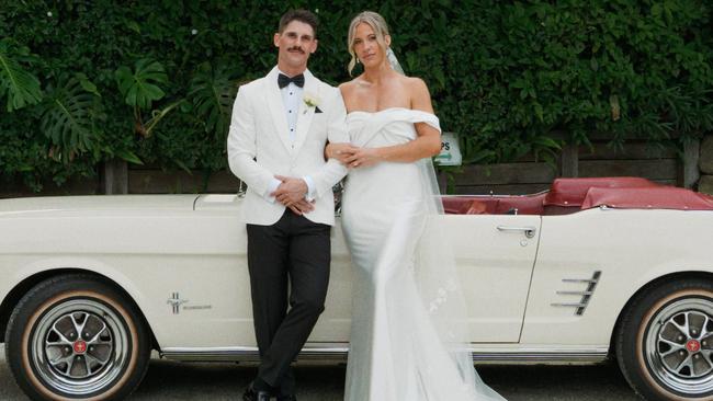 The wedding of Bree Masters and Matthew Rizzo. Pictures: D'argent Weddings