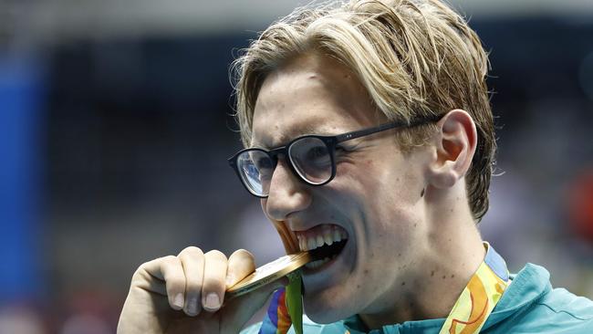 Australia's Mack Horton has been vocal against dopers in swimming.