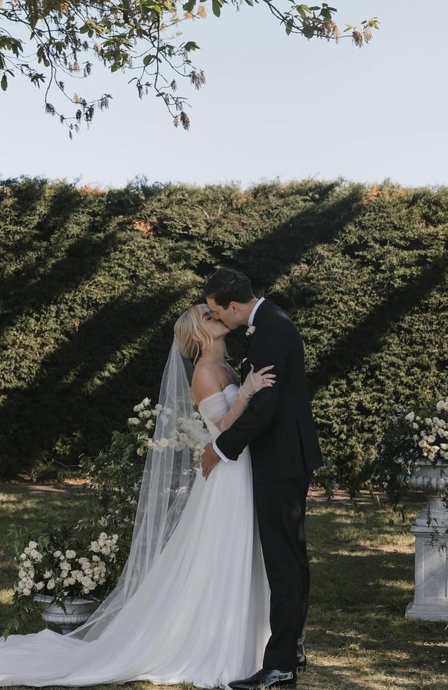 Zaine Cordy and Georgia Ringersma said I do in Willaura. Picture: Bianca Virtue Weddings