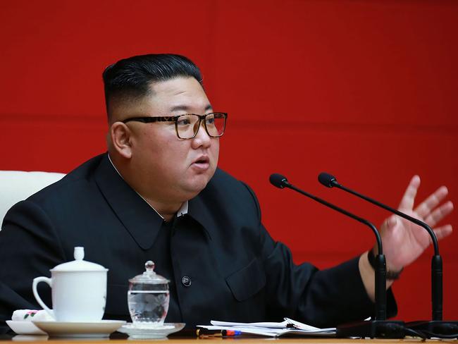 North Korean leader Kim Jong-un. Picture: AFP