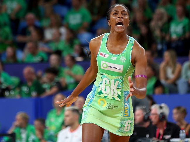 Kadie-Ann Dehaney was fantastic at the weekend. Picture: Getty Images