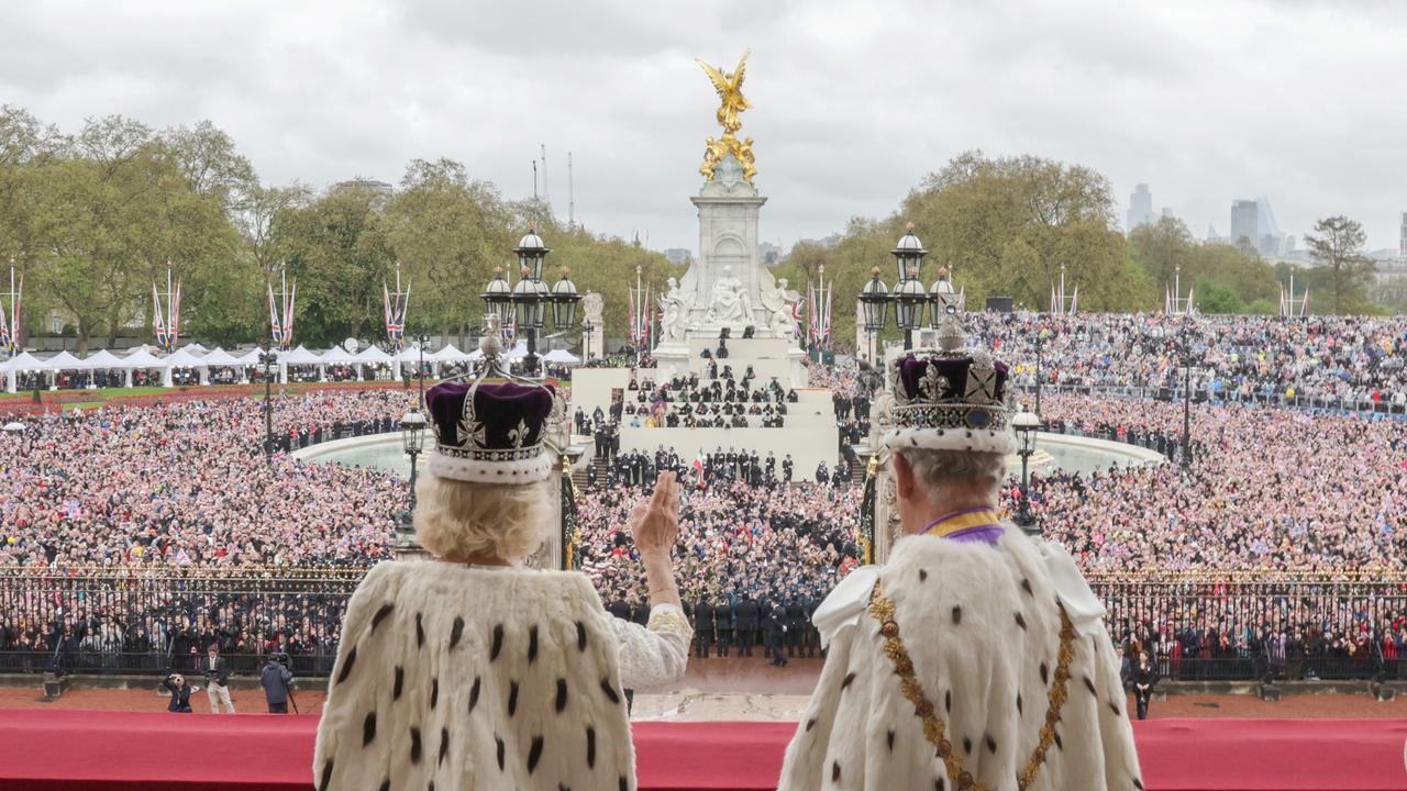 King Charles coronation King Charles, Queen Camilla take centre stage on balcony news.au — Australias leading news site