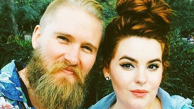 Tess Holliday’s husband hits back 