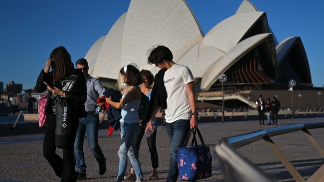 The first case of Deltacron - a hybrid strain comprised of Delta and Omicron - has been detected in New South Wales. (Photo by Steven Saphore/Anadolu Agency via Getty Images)