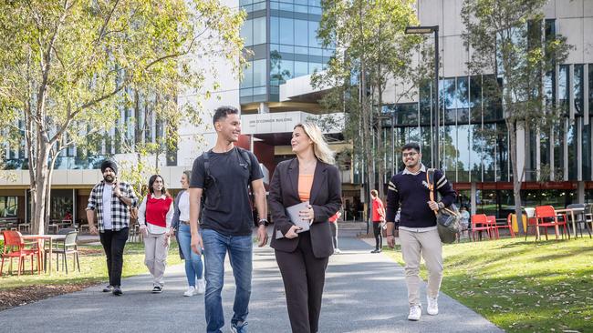 Courier-Mail. Griffith University content partnership. Gold Coast campus.