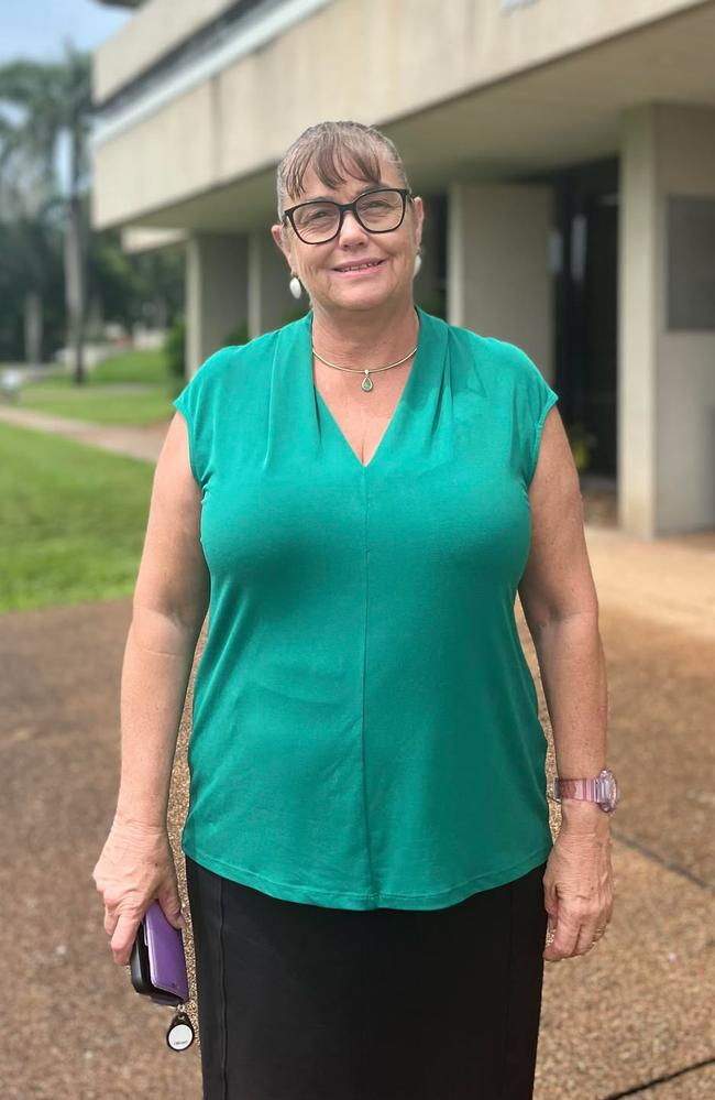 Cr Alison Jones put forward a motion to allow Mackay residents to have their say on whether they support transitioning from an undivided to a divided electoral council. Mackay Council. Photo: Luke Lay