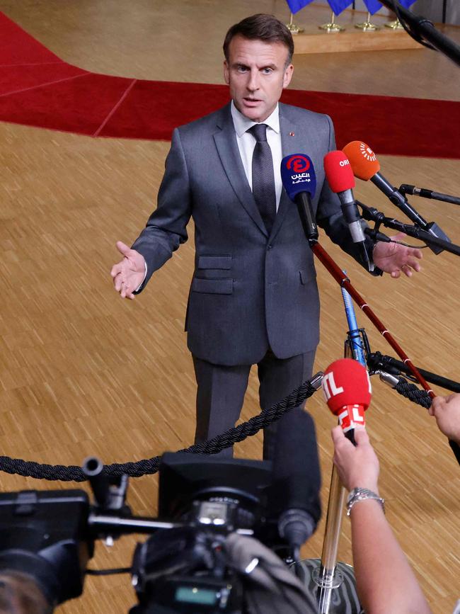 Emmanuel Macron took a gamble on calling a snap election. Picture: AFP.