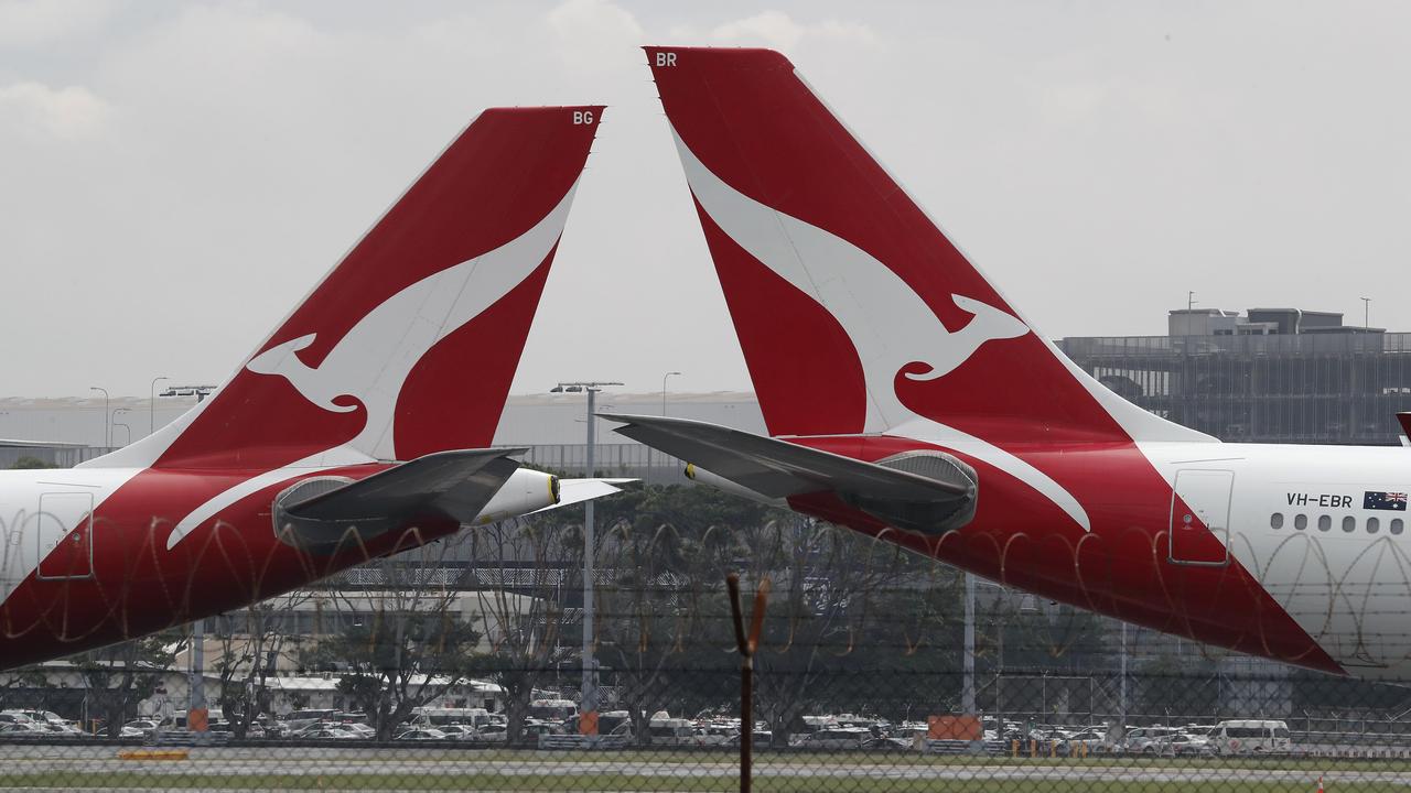 Qantas is launching three mystery flights from Sydney, Melbourne and Brisbane to support domestic tourism. The mystery flights are not pictured here. Picture: NCA NewsWire/David Swift