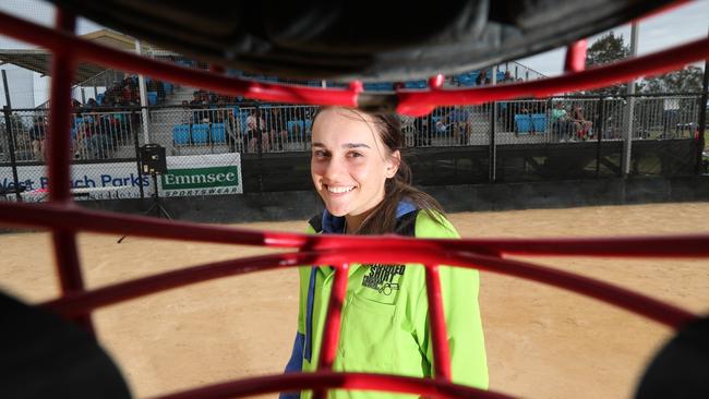 Softball coach, umpire and scorer Briahn Cammell. Picture: Tait Schmaal