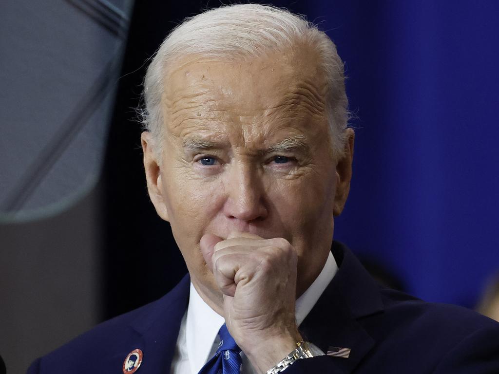Joe Biden struggled to recall key dates ‘while occasionally slurring words and muttering’ during his 2023 interviews with special counsel Robert Hur, new audio has revealed. Picture: Kevin Dietsch/Getty Images/AFP