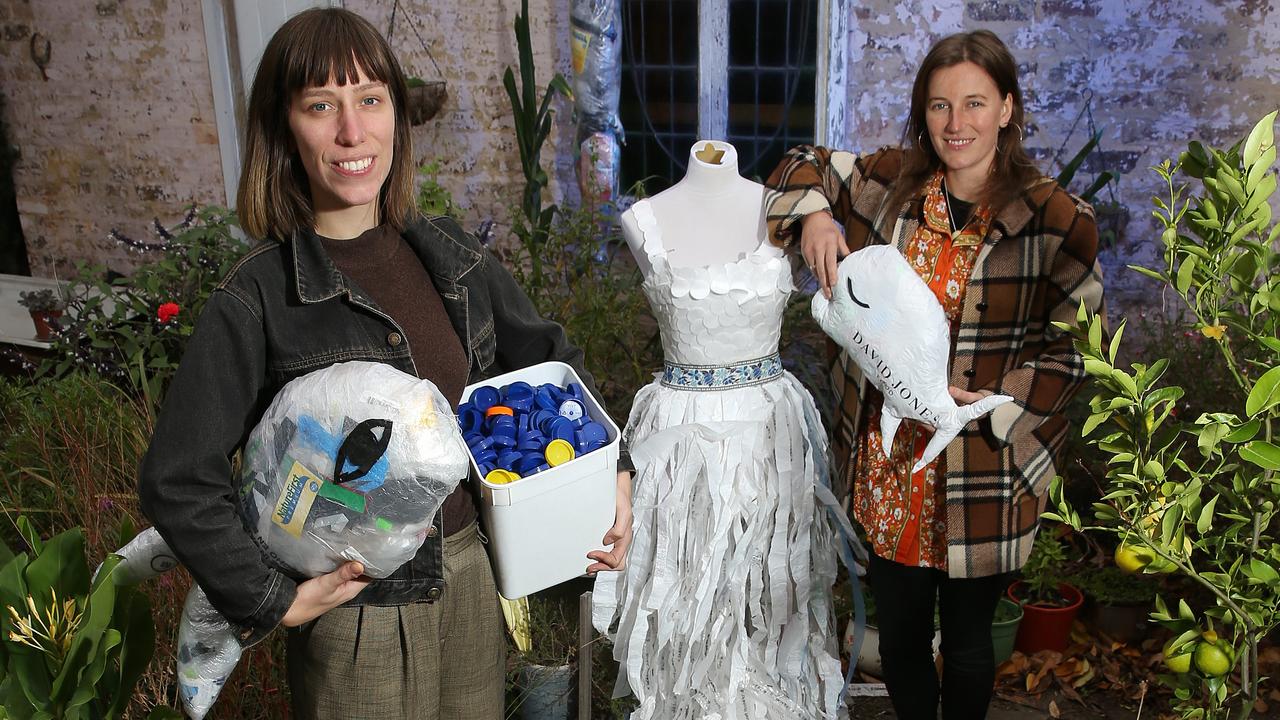 Recycling crisis: Colourful Collective make milk bottle wedding
