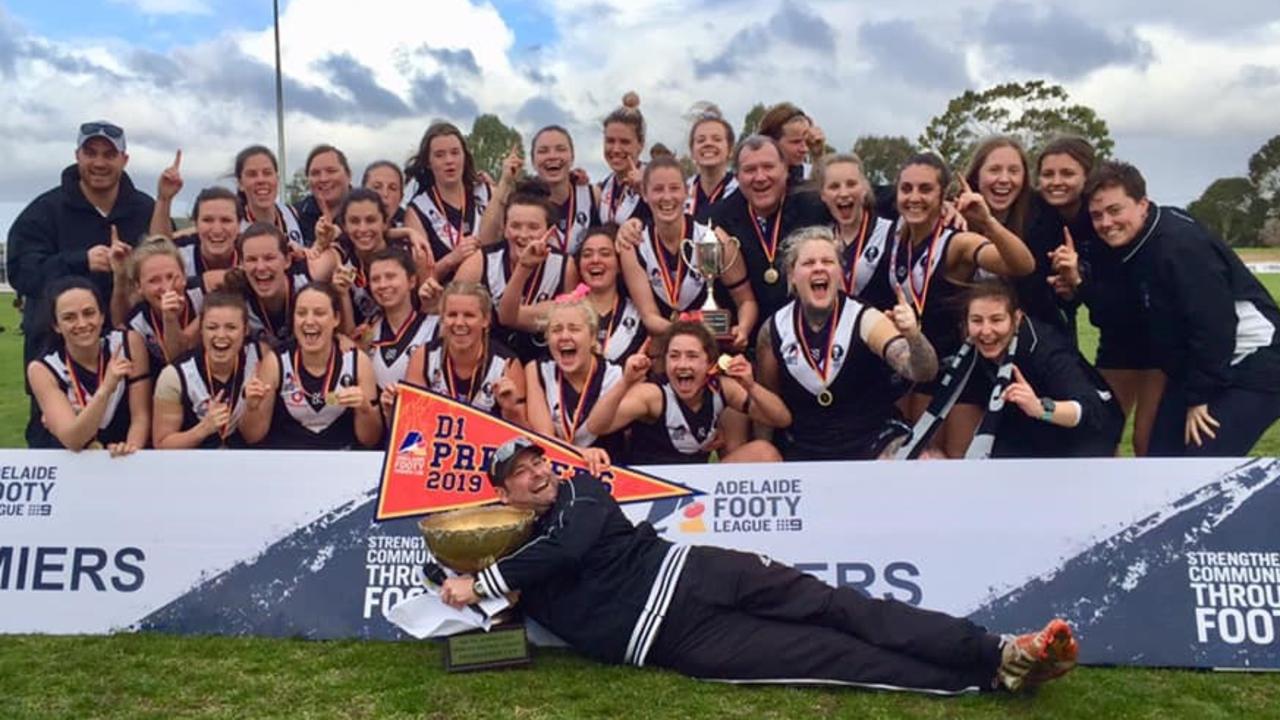 Adelaide University wins 2019 women’s footy flag