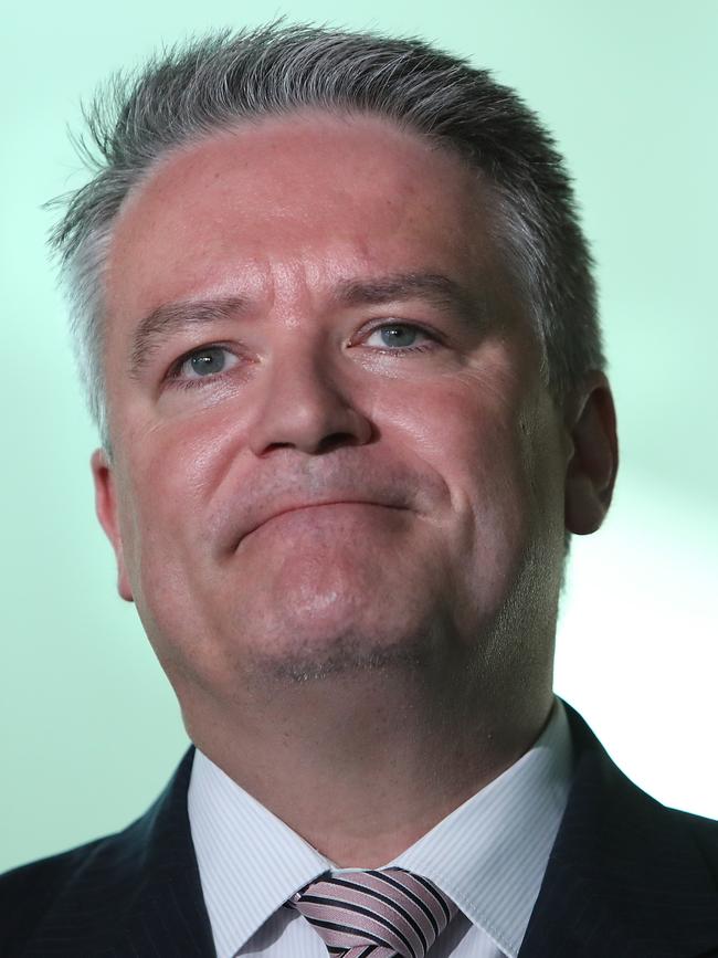 Mathias Cormann. Picture: Kym Smith