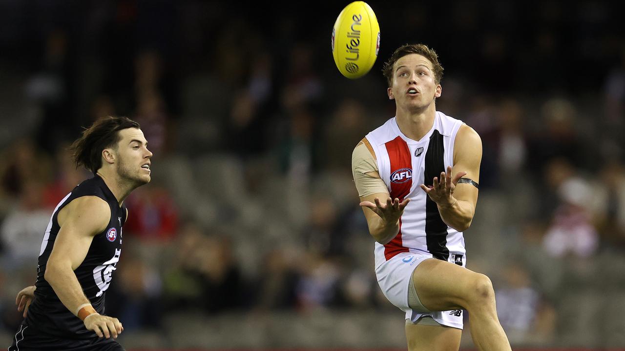 Should St Kilda keep Jack Billings? Photo: Michael Klein