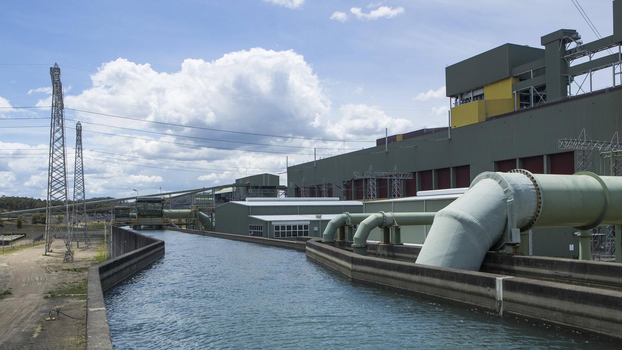 The cooling water canal at the Eraring Power Station. Picture: Hollie Adams