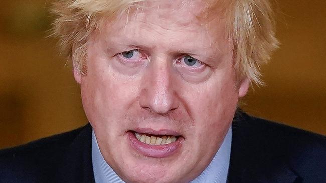 Britain's Prime Minister Boris Johnson is under fire after his top aide Dominic Cummings defied calls to resign on Monday over allegations that he broke coronavirus rules. Picture: 10 Downing Street / AFP