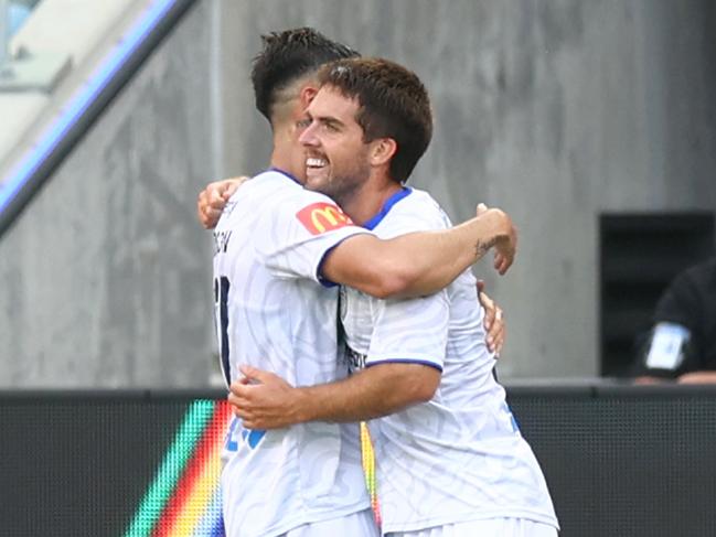 Guillermo Bartesaghi scored the winning goal. Picture: Mark Nolan/Getty Images