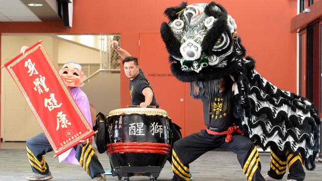 The opening of a new Confucius Classroom in Victoria last year.