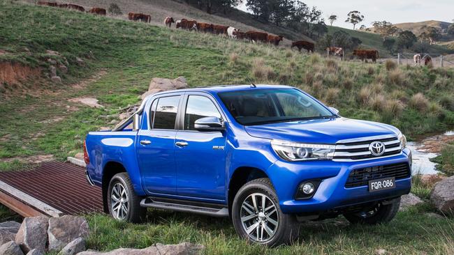 Cattle call ... Toyota is already holding orders for the new HiLux. Picture: Supplied.