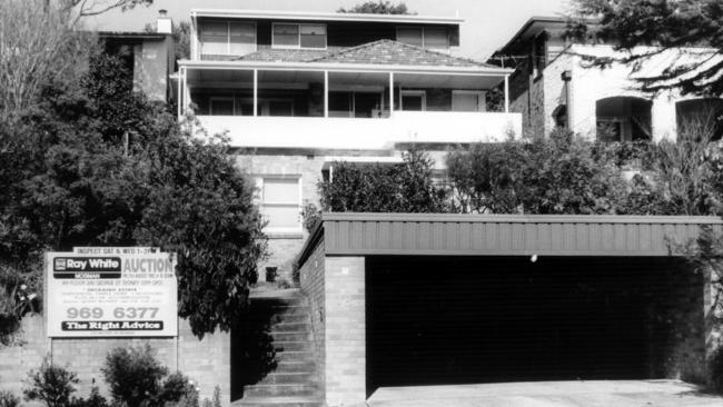 Glover lived a comfortable life in up-market Mosman.