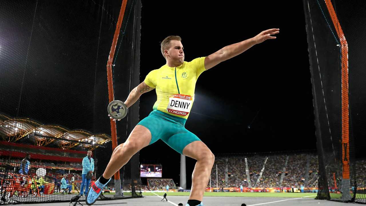 Denny finishes fourth in discus, misses history | The Courier Mail