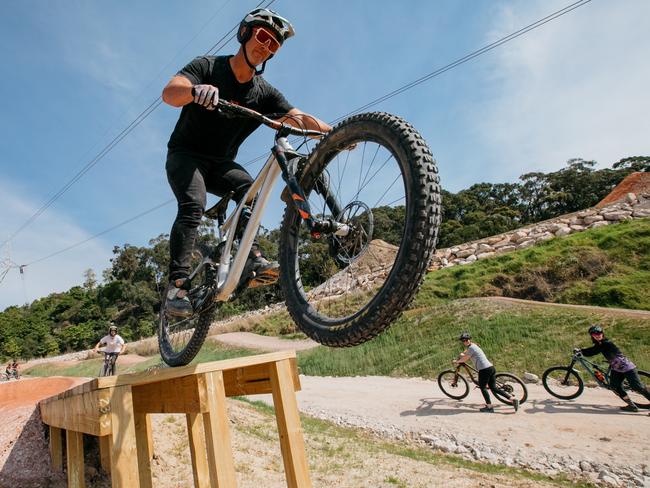 Bare Creek Bike Park, Belrose NSW Australia. Photography: Wesley Lonergan