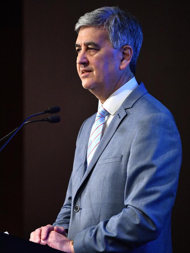 Treasurer Rob Lucas is pleased his staff will move to the vacant office. Photo: AAP/David Mariuz