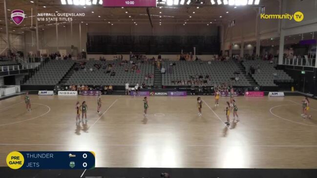 Replay: Netball Queensland U16/U18 State Titles Day 1 - Sunshine Coast Thunder v TAE Aerospace Jets (U18)