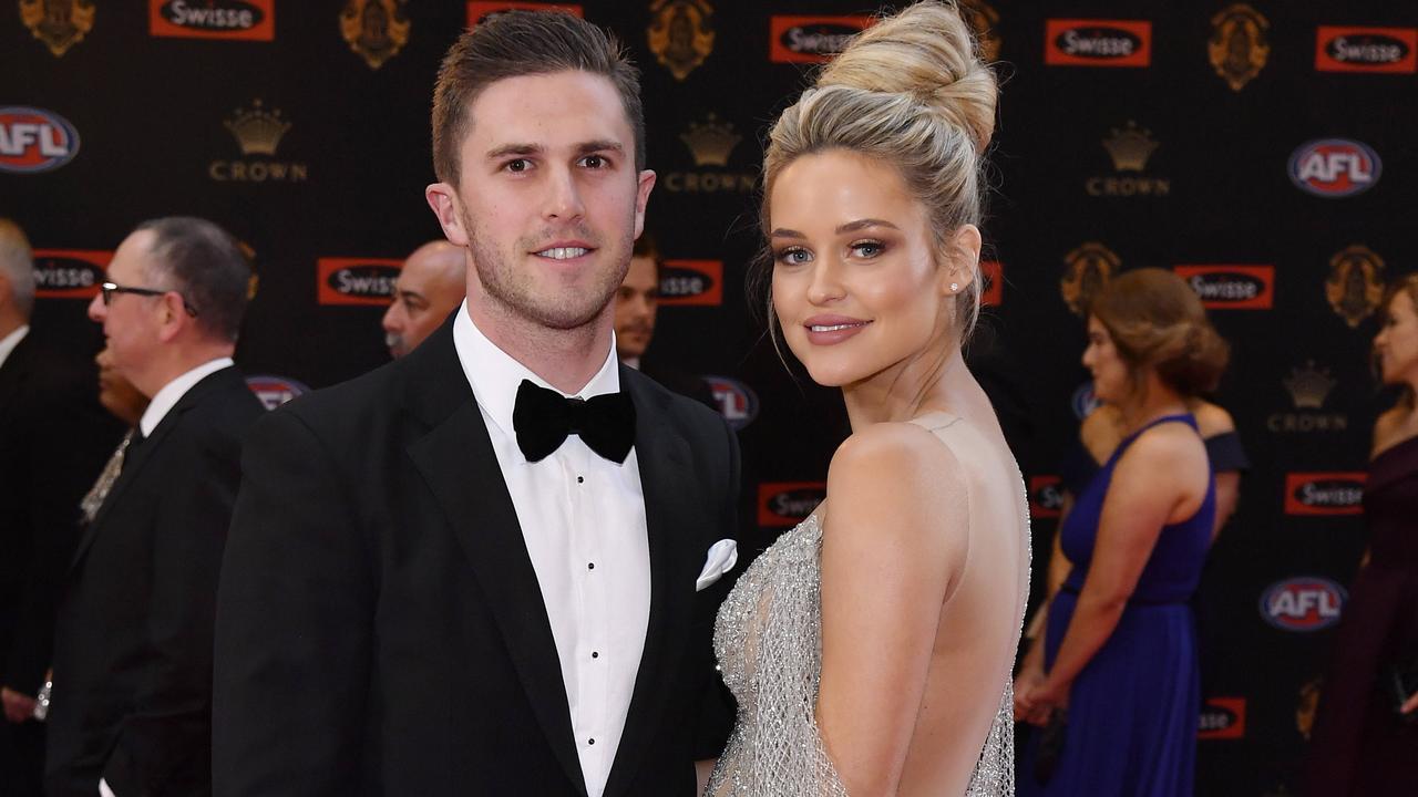 Jessie Murphy puts on a leggy display at the Brownlow Medal 2019