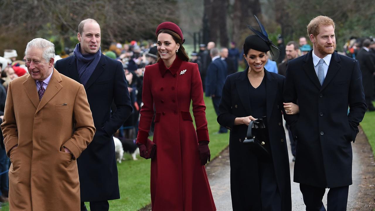 The alleged rift between the Sussexes and Cambridges was said to be healing. Picture: Paul Ellis/AFP