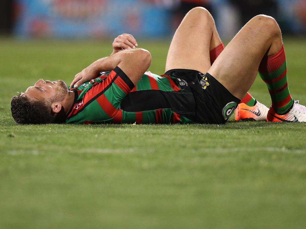 He fought on bravely but Burgess was unable to overcome his shoulder injury.