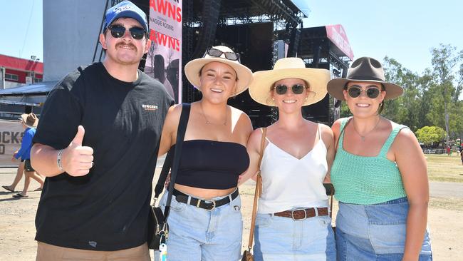 Jason Allwood, Molly Fraser, Maddie Kennedy and Emily Searles CMC Rocks Saturday March 18, 2023. Picture John Gass