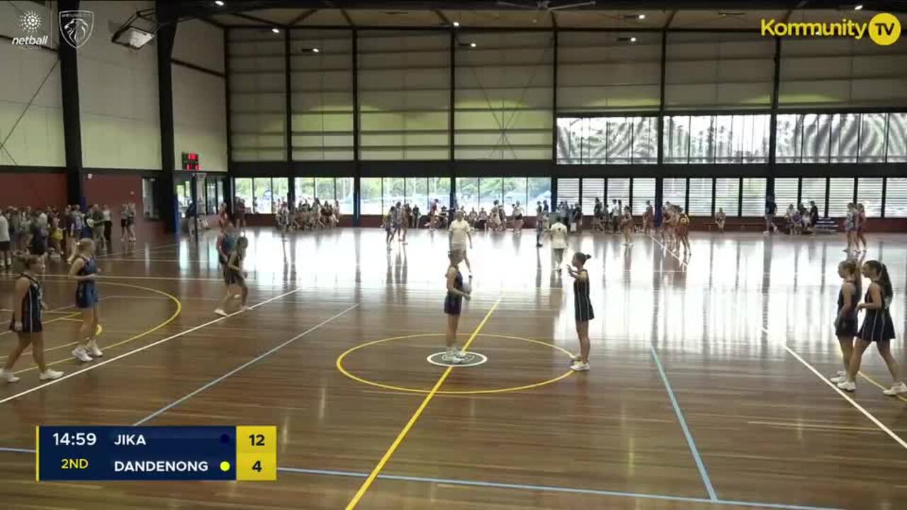 Replay: Jika v Dandenong Valley (Open)—2025 Netball Victoria State Titles Day 2