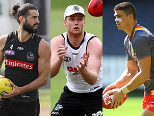 Brodie Grundy, Willem Drew, Sam Collins