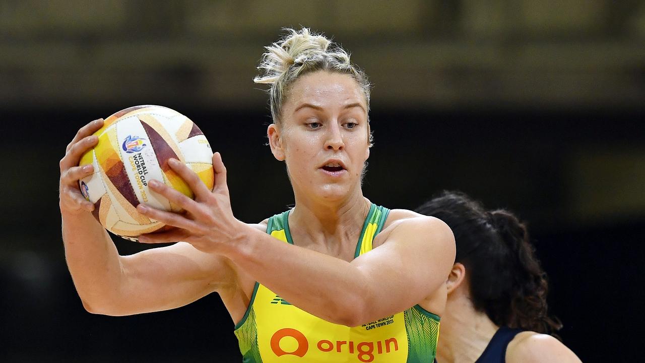 CAPE TOWN, SOUTH AFRICA - JULY 31: Jamie-Lee Price during the Netball World Cup (Photo by Ashley Vlotman/Gallo Images/Netball World Cup 2023)