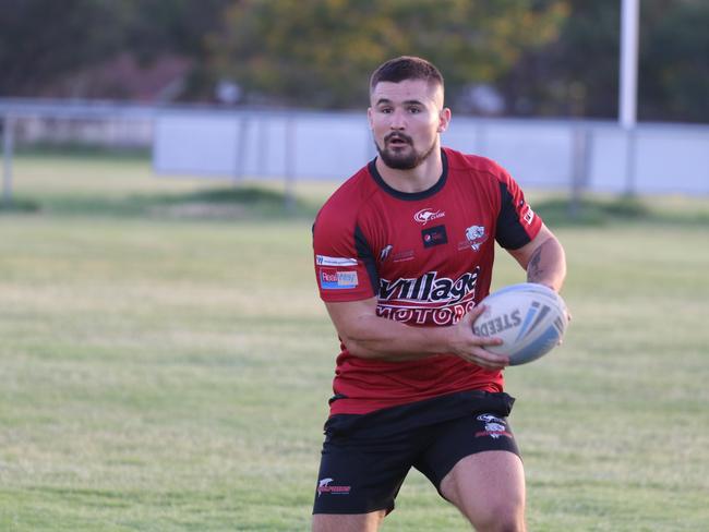 Cameron Cullen at Redcliffe Dolphins pre season training, on January 11, 2019. PHOTO: JON SLOAN