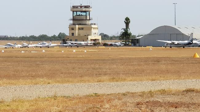 Parafield Airport is the base for several aviation training schools. Picture: Coin James