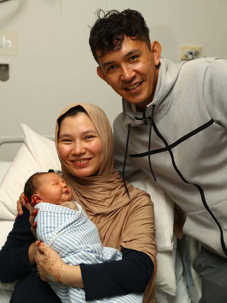 Manahil Zahra Hussaini. Parents Zahra and Hassan Ali of Corio. Born April 2 2025 weighing 3980g. Picture: Alison Wynd
