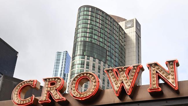 Crown Casino in Melbourne. Pictire: William West/AFP