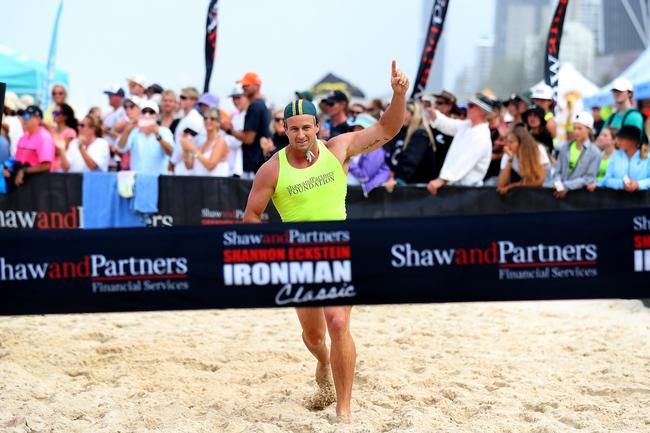 Lachlan Tame won the Open men's ski race at the Summer of Surf Shannon Eckstein Classic at BMD Northcliffe. Picture credit: Shane Myers 2022.
