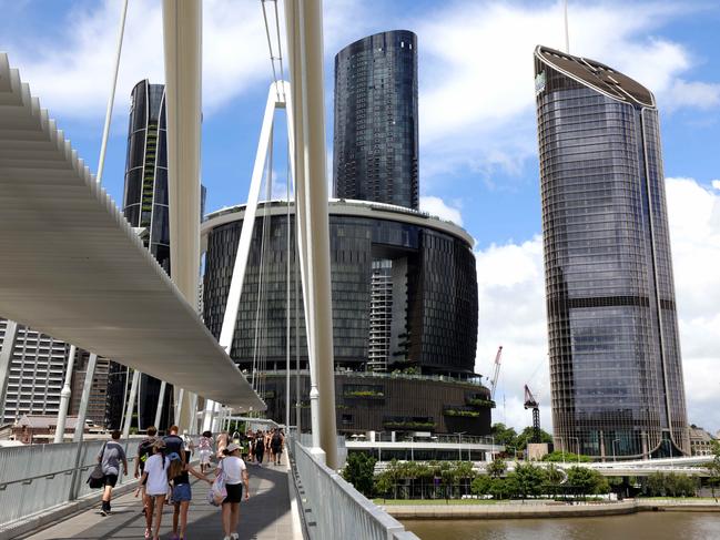 Generic pics of the Queen's Wharf as thousands of Queen's Wharf workers could potentially lose their jobs if The Star can't find more backing, Brisbane City - on Friday 10th January 2025 - Photo Steve Pohlner